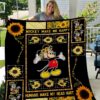 Mickey Mouse Make Me Happy Quilt  Quilt